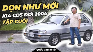 DỌN XONG NHƯ MỚI Xe KIA Pride CD5 đời 2004 "TẬP CUỐI" |QUỐC VINH|