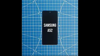 Переклейка стекла Samsung A52,  замена разбитого стекла и полярика на самсунг
