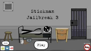 Stickman Jailbreak 3 Animation (by Starodymov games) / Android iOS Gameplay HD