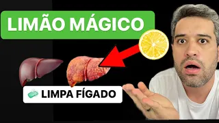 SUCO MÁGICO DE LIMÃO SUGA GORDURA DO FÍGADO, DERRUBA triglicerídeos e REDUZ Colesterol - Dr Renato