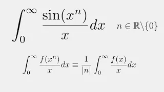 Integral of sin(x^n)/x from 0 to infinity