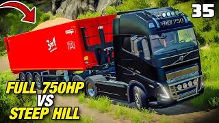 I'M BACK! OVERLOADED TRUCK VS HILL | FS22 Platinum Edition - Episode 35