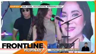 Francine Diaz, sumingit umano sa performance ng Orange and Lemons | Frontline Pilipinas