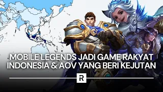 Melihat Heatmap Jumlah Pemain Game MOBA Mobile di Seluruh Dunia!