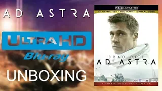 Ad Astra 4K Blu-Ray UNBOXING