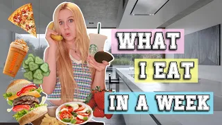 WHAT I EAT IN A WEEK ALS TEENAGER | MaVie Noelle