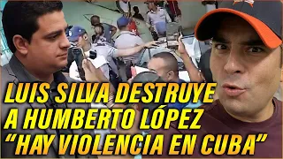 PANFILO HACE QUE HUMBERTO LOPEZ SE TRAGUE SUS PALABRAS SOBRE LA SITUACIÓN EN CUBA!!!