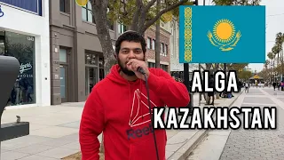 Kazakh Rap in Los Angeles 🇰🇿| Jah Khalib - Созвездие Ангела(Angel’s Starlight) | Cover by Dangel