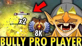 How to Bully 8K Pro Player in Fountain WTF Techies God No Mercy!!!