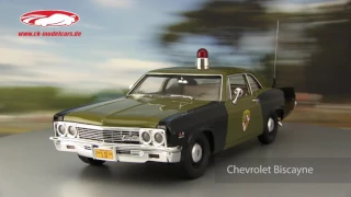 ck-modelcars-video: Chevrolet Biscayne Maryland State Police 1966 autoworld