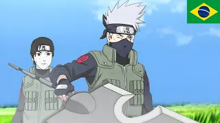 🇧🇷KAKASHI reencontra Os EDO TENSEI de ZABUZA e HAKU na Quarta GUERRA Ninja