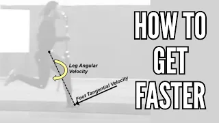 How to Get Faster - Max Velocity Mechanics & Drills