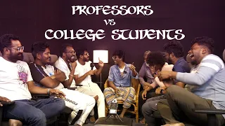 Professors vs College Students | Temple Monkeys