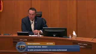 Board of Supervisors Meeting - October 17, 2023