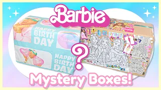 Barbie Mystery Boxes! HUGE Doll HAUL! 90s, Y2K, Silkstone, Mini Fashion & More!