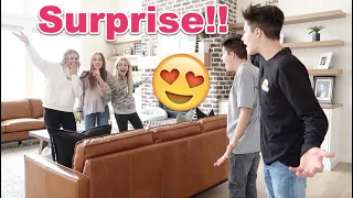 GiRLS SURPRiSE TWiNS! *They had NO idea!!