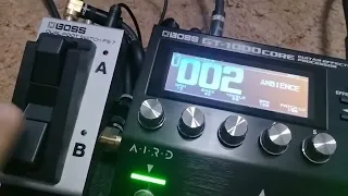 How I Set Up My BOSS GT 1000 Core Guitar Pedal (Re-Upload)