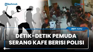 Detik-detik Pemuda di Makassar Salah Sasaran, Serang Kafe Berisi Polisi dengan Busur dan Parang