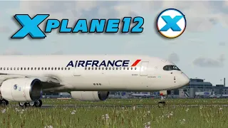 REALISTIC Plane Spotting at Manchester Intl - B767, B737, A350, A330 - Xplane 12