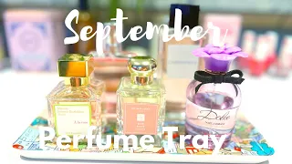 September Perfume Tray