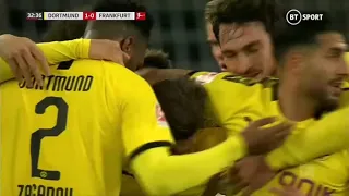Borussia Dortmund vs Eintracht Franfurk highlights 4-0