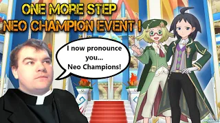 Stepping Up to the Neo Champion Challenge! Definitely NOT a Wedding... | Pokemon Masters EX