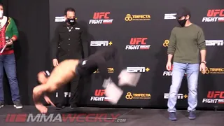 UFC Fighter gets Funky w/ Entrance