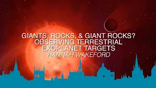 ExoClimes V - Day 4: Hannah Wakeford