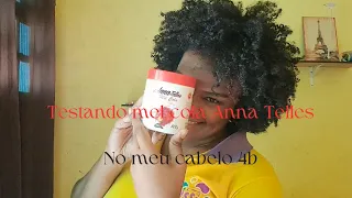 FINALIZAÇÃO COM MEL COLA ANNA TELLES DA SHOPEE NO MEU CABELO TIPO 4B