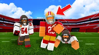 CHRISTIAN MCCAFFREY TAKES OVER ROBLOX FOOTBALL FUSION!