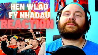 Hen Wlad Fy Nhadau - Live Welsh Anthem Together Stronger | REACTION