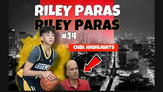 MAY BAGO TAYONG AABANGAN PARAS SA PBA | RILEY PARAS BASKETBALL HIGHLIGHTS | LIKE FATHER LIKE SON