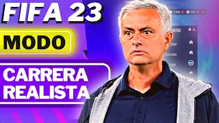 🟩CÓMO HACER un MODO CARRERA REALISTA EN FIFA 23?!?!🟩