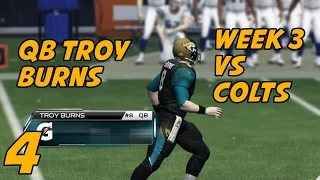 Madden 15: Connected Franchise: Jacksonville Jaguars QB Troy Burns: Week 3 vs Colts (4)