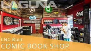 CNC-Built Comic Book Shop: Strange Cereal | Laguna Tools