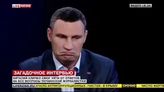 Кличко жестко тупит