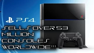 The Playstation 4 Hit Over 53 Million Total Sells Over the Holidays!!!