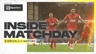 First EVER Win At Goodison Park 😍👑  | Inside Matchday | Everton 2-5 Watford