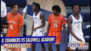 Highlights: J3 Swindell, Jaylen Cross (Caldwell Acad.) take on Maurio Hanson, Markus Kerr (Chambers)