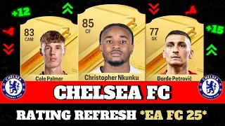 FIFA 25 | CHELSEA FC RATING PREDICITONS! (EA FC 25) 😱🔥 | FT. Nkunku , Palmer  , Caicedo ...