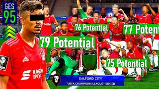 FIFA 22 : NUR MIT SPIELER UNTER 80 POTENTIAL DIE CL GEWINNEN !!! ⚠️🎯 4. Liga Sprint To Glory