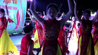 Náo nhiệt không khí đêm văn nghệ // Lễ hội Trần Khát Chân -  xã Vĩnh Thịnh, Vĩnh Lộc, Thanh Hoá
