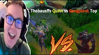 Thebausffs Quinn vs Gangplank Top - Patch 14.7