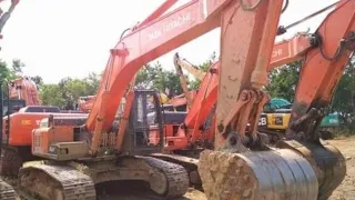 Tata Hitachi machine full power