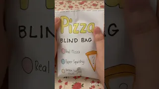 Pizza Blind Bag ASMR #squishy #papercrafts #asmr #papersquishies #diy #craft  #squishmallow #diy