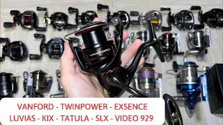 Máy Câu Nhật : Shimano Vanford, Twinpower, Exsence, Luvias, Kix 3500, Tatula, Slx - video 929