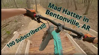 100 Subscribers!!! Ride Down Mad Hatter in Bentonville, Arkansas