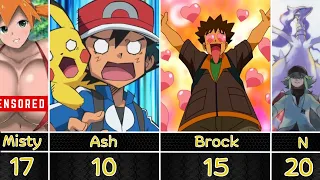 All Ages of POKEMON characters ( PART 1)