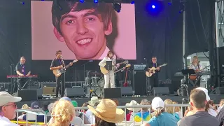 Gavin Pring and George Harry Son performed Give Me Love at Abbey Road On the River 2023