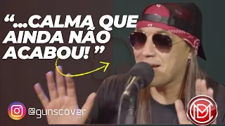 APRESENTADOR CORTA AXL ROSE NO MEIO DA MÚSICA. AO VIVO!. (aos 04.:01)